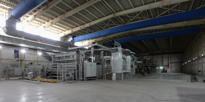 PEGAS NONWOVENS TEXTILE PRODUCTION PLANT, EGYPT Installation